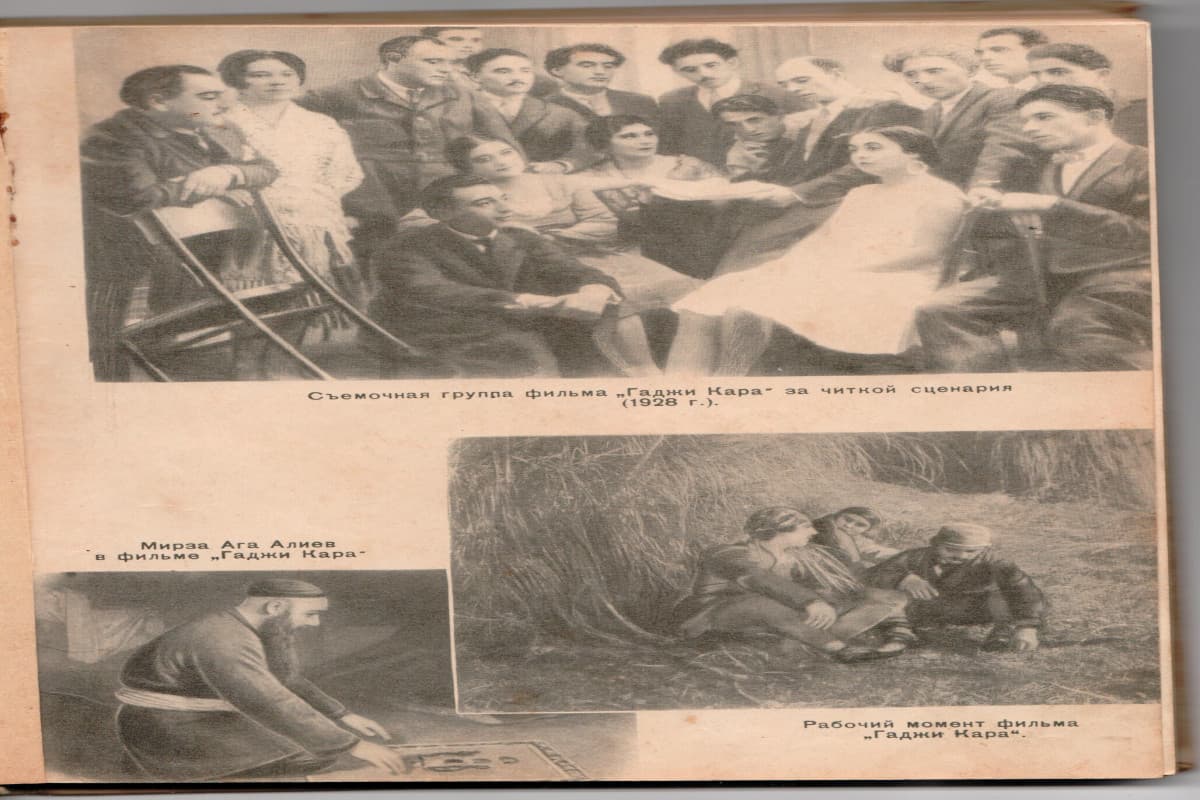 Abbas Mirzə Şərifzadənin “Hacı Qara” filminə aid fraqment tapılıb