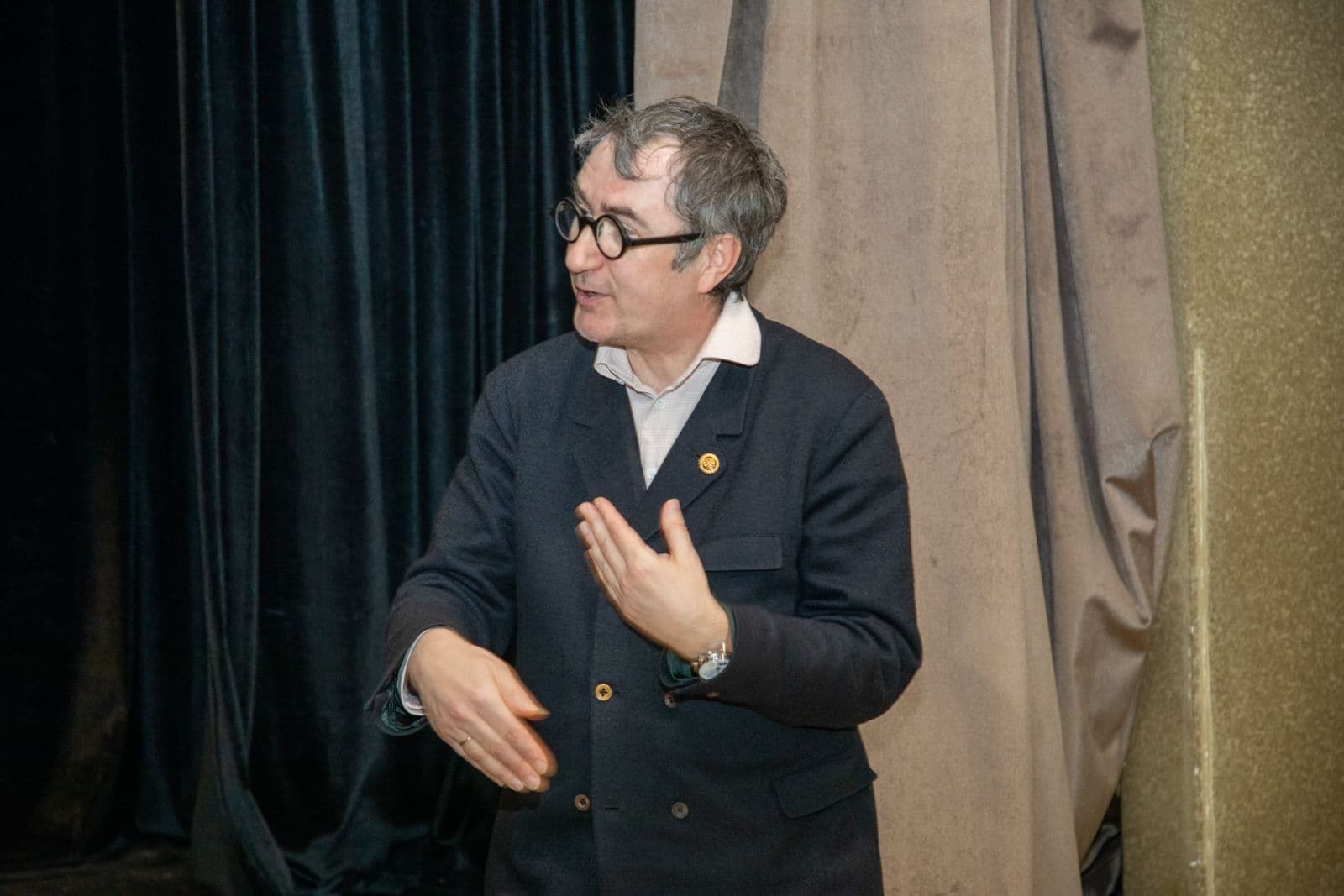 ADMİU-da Q.Zaslavskinin ustad dərsi keçirilib