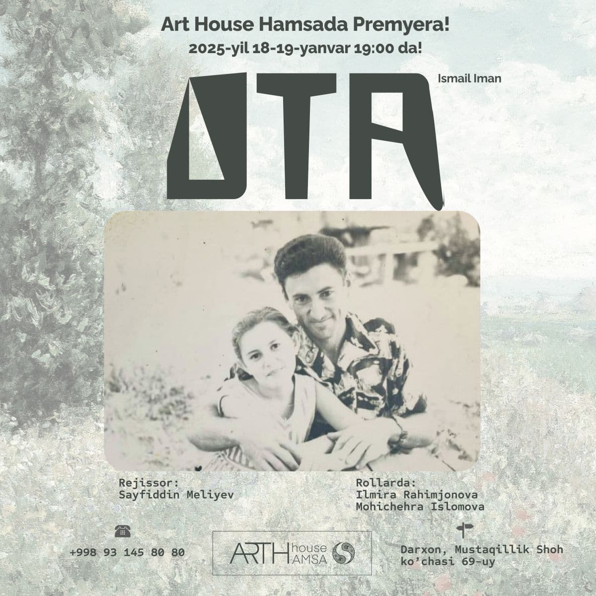 İsmail İmanın pyesi Daşkəndin Art House Xəmsə teatrında səhnəyə qoyulub